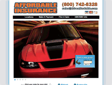 Tablet Screenshot of driveaffordable.com
